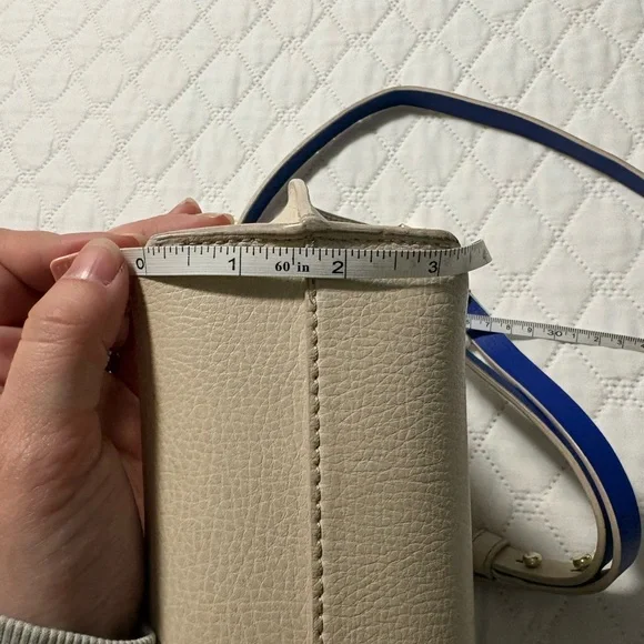 Kate Spade Cream Foster Court Pepper Crossbody Bag Purse - Picture 15 of 16